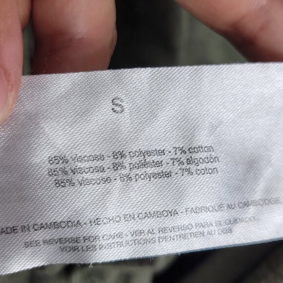 Jessica Simpson Women Green Front Pocket Relaxed Fit Casual T-Shirt Dress Size S - Picture 7 of 10